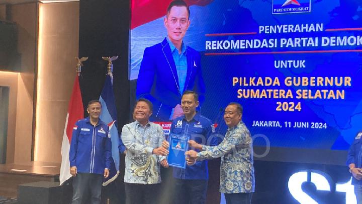 AHY Serahkan Rekomendasi Bakal Calon Kepala Daerah Di Pilkada 2024 ...